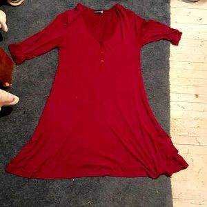 Maroon tunic